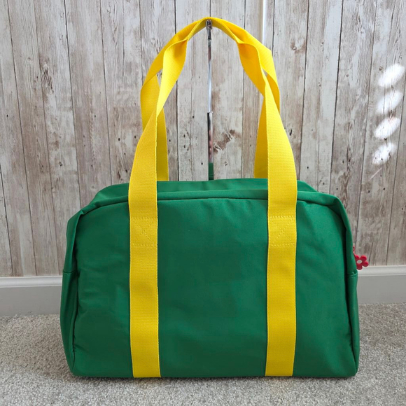 Women's Marc Jacobs Daisy Wild Duffle Bag Green Yellow Medium - Picture 6 of 8